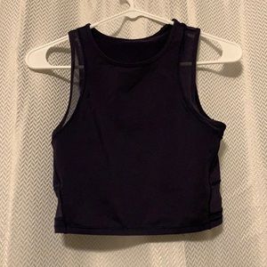 lululemon Mesh Copped Tank
